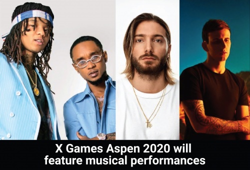 WINTER X GAMES ASPEN 2020 : Musical Performances ,Schedule