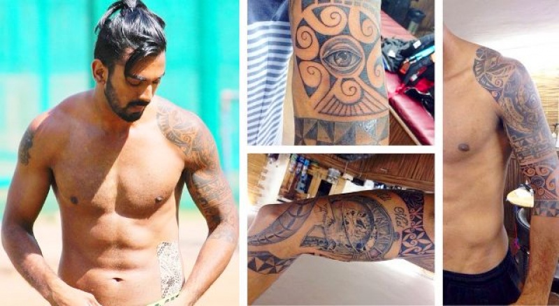 KL RAHUL : SUPERB LOOKING TATTOOS AND THE THEIR MEANING