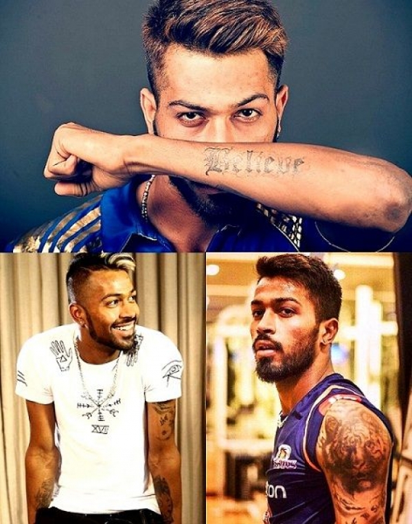 Indian cricketers and their tattoos  PHOTOS Virat Kohli to Hardik Pandya  Indian cricketers who are obsessed with tattoos  Cricket News