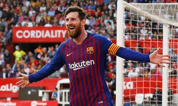 Barcelona end title-winning season with a draw and Messi hits the 50th goal
